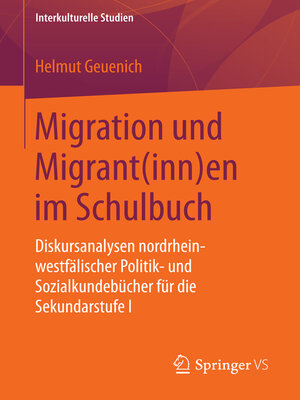 cover image of Migration und Migrant(inn)en im Schulbuch